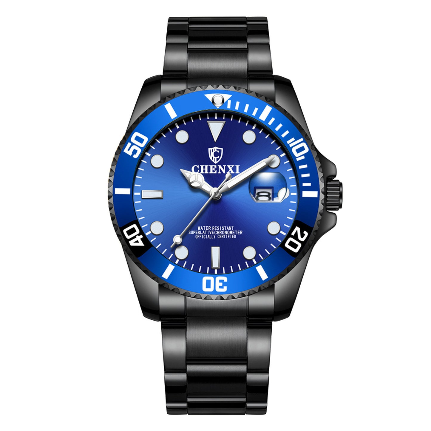 Luminous Fashion Leisure Belt Men's Watch