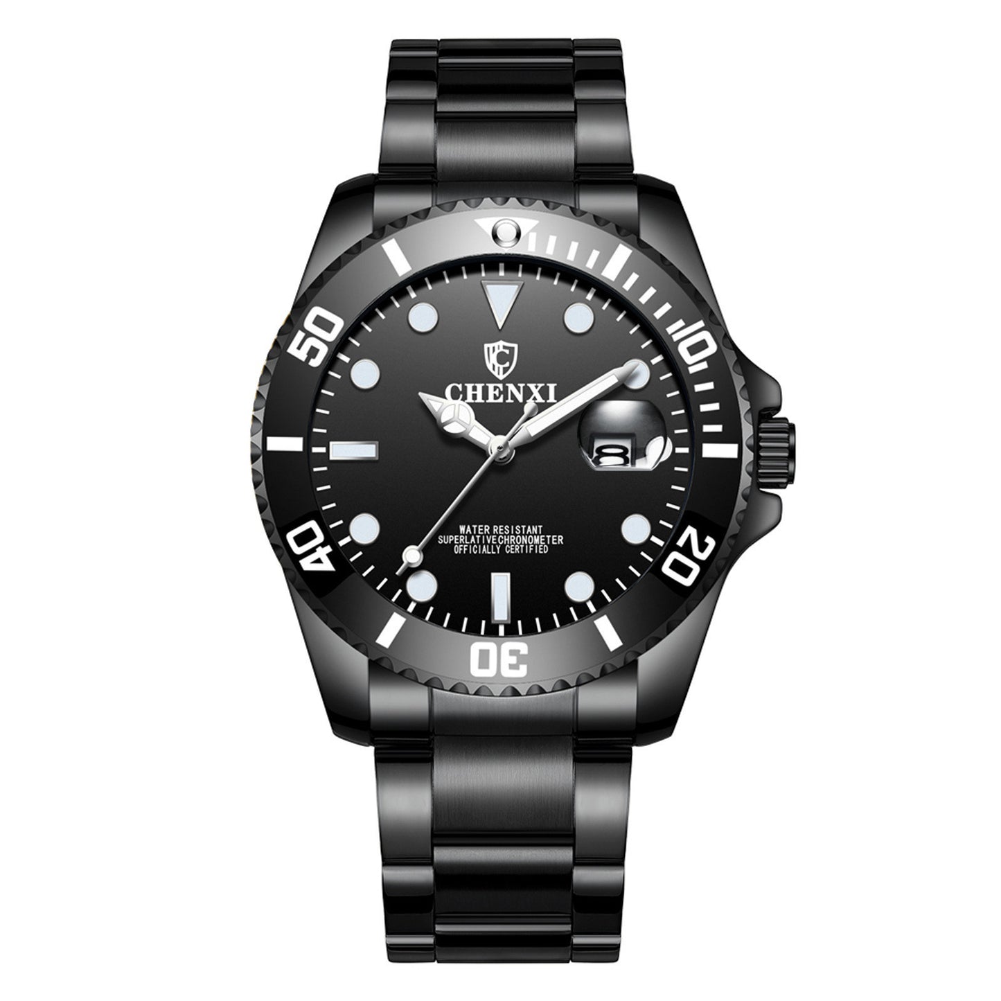 Luminous Fashion Leisure Belt Men's Watch
