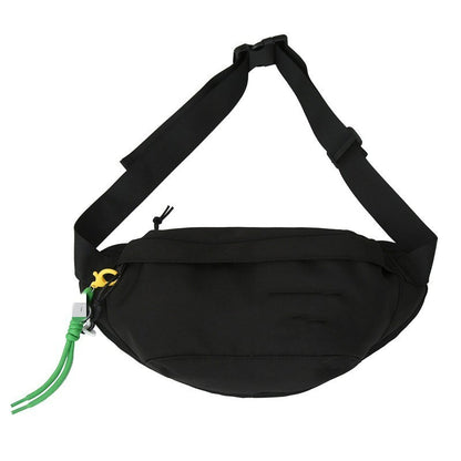 Men's Chest Bag Pattern Solid Color