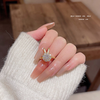 Finger Ring With Rolling Rabbit,Only Self-pickup Is Supported, And The Displayed Prices Are All Self-pickup Prices