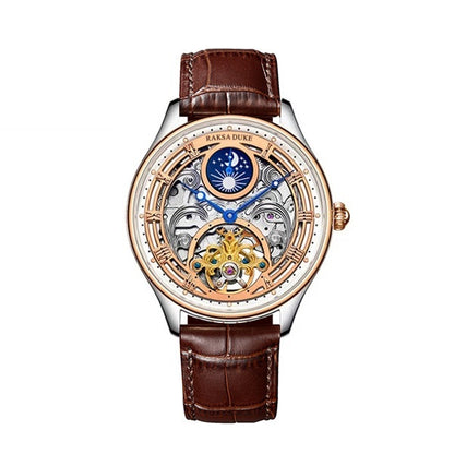 Business Leisure Waterproof Watch With Steel Strap