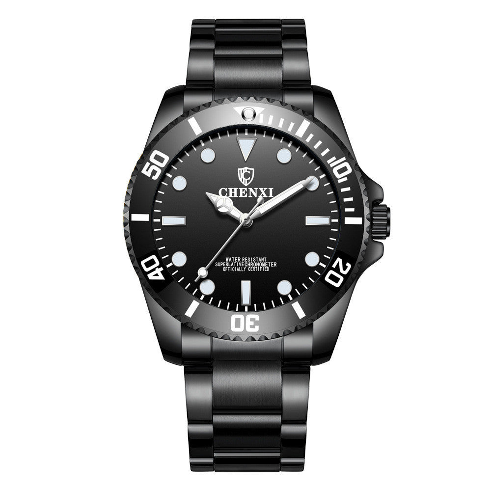 Luminous Fashion Leisure Belt Men's Watch
