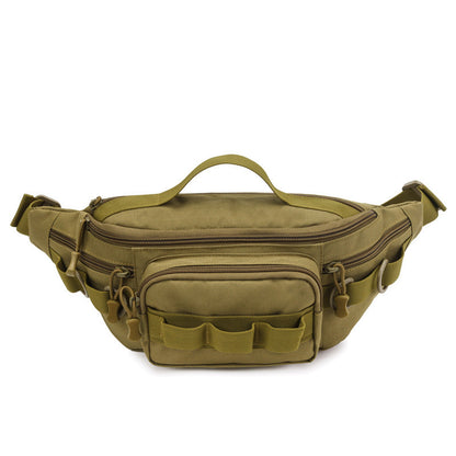 New Waist Bag Men's Multi-functional Crossbody One Shoulder Waterproof Backpack