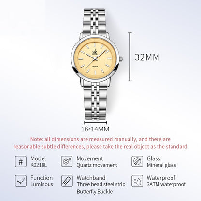 Stainless Steel Shell Special Interest Light Luxury Watch
