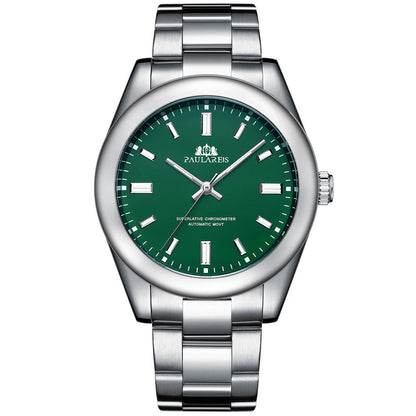 Automatic Mechanical Luminous Steel Band Watch