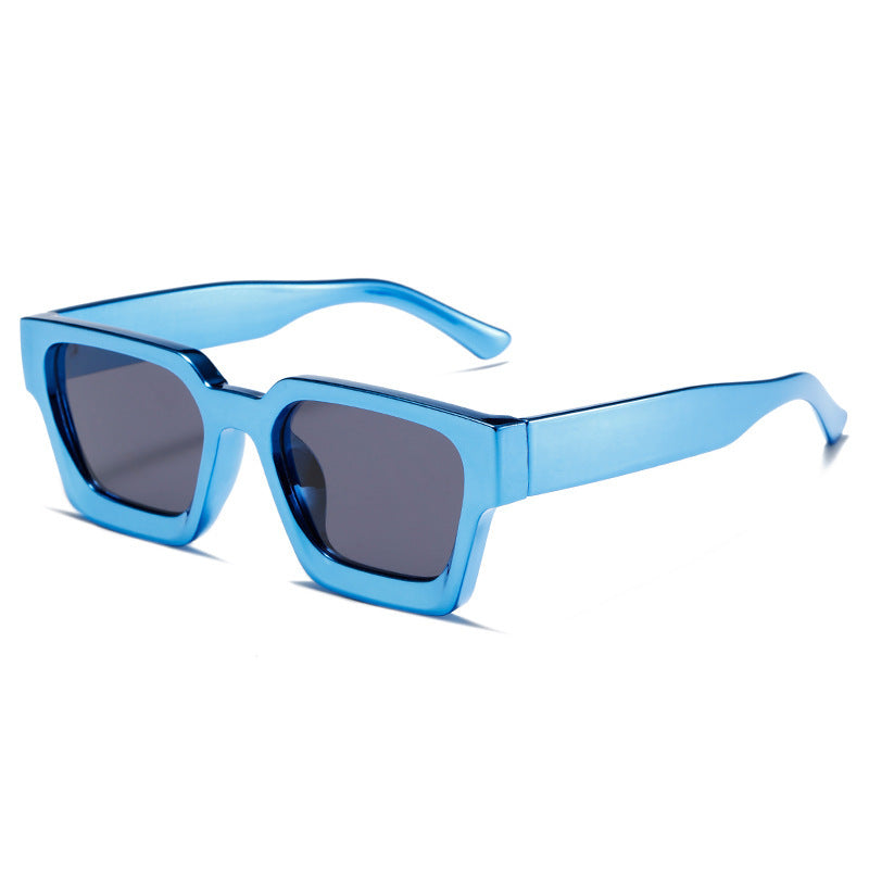 Trendy Square Personality Large Frame Sunglasses