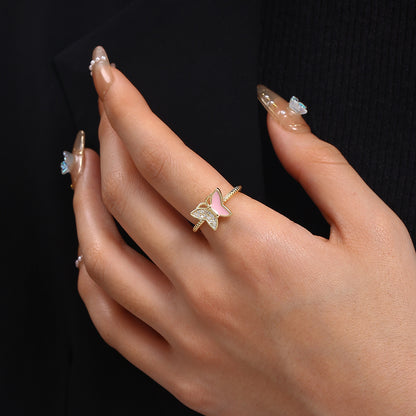 Finger Ring With Butterfly,Only Self-pickup Is Supported, And The Displayed Prices Are All Self-pickup Prices