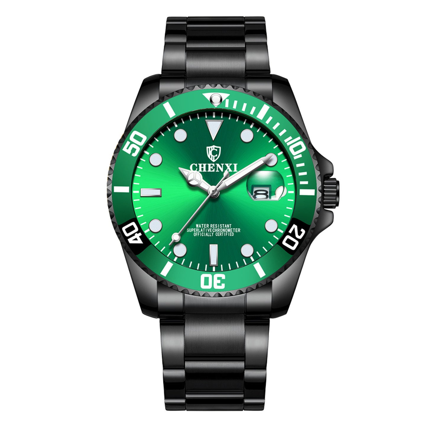 Luminous Fashion Leisure Belt Men's Watch
