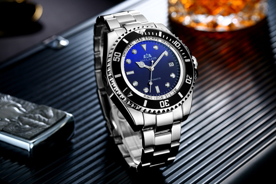 Fully Automatic Mechanical Luminous Solid Steel Strip With Blue, Red And Green Surface
