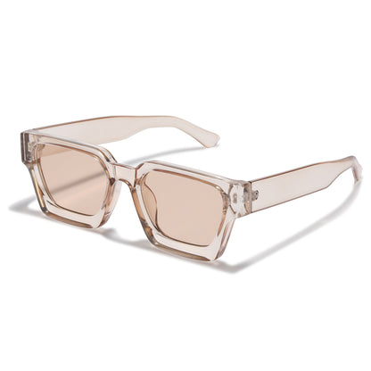 Narrow Frame Glasses Men's Rectangular Frame Personality Fashion Sunglasses