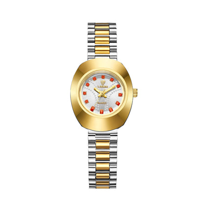 Fashion Waterproof Quartz Watch Gold