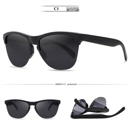 TR90 Half-frame Polarized Sunglasses European And American Men