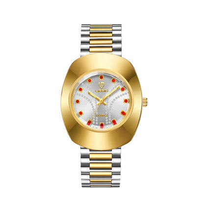 Fashion Waterproof Quartz Watch Gold