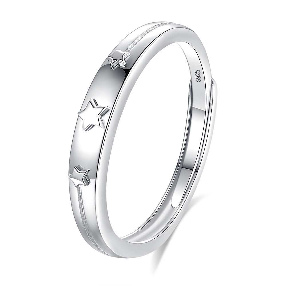 XINGX Suction Couple Ring Men And Women Niche Advanced Light Luxury