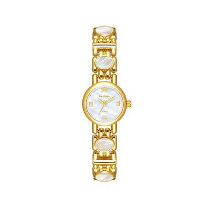 Aurora Natural Black Gold Abalone Color Shell High Class Elegant Watch