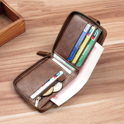Men's Wallet Short Style European And American Fashion