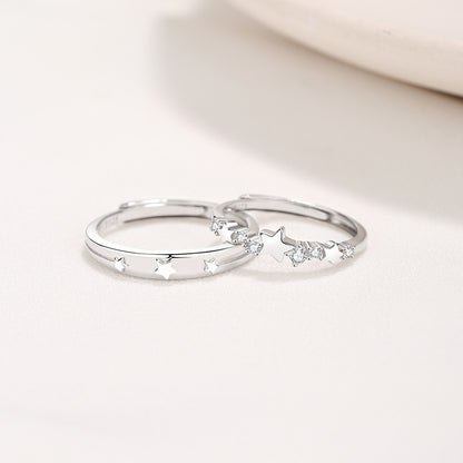 XINGX Suction Couple Ring Men And Women Niche Advanced Light Luxury
