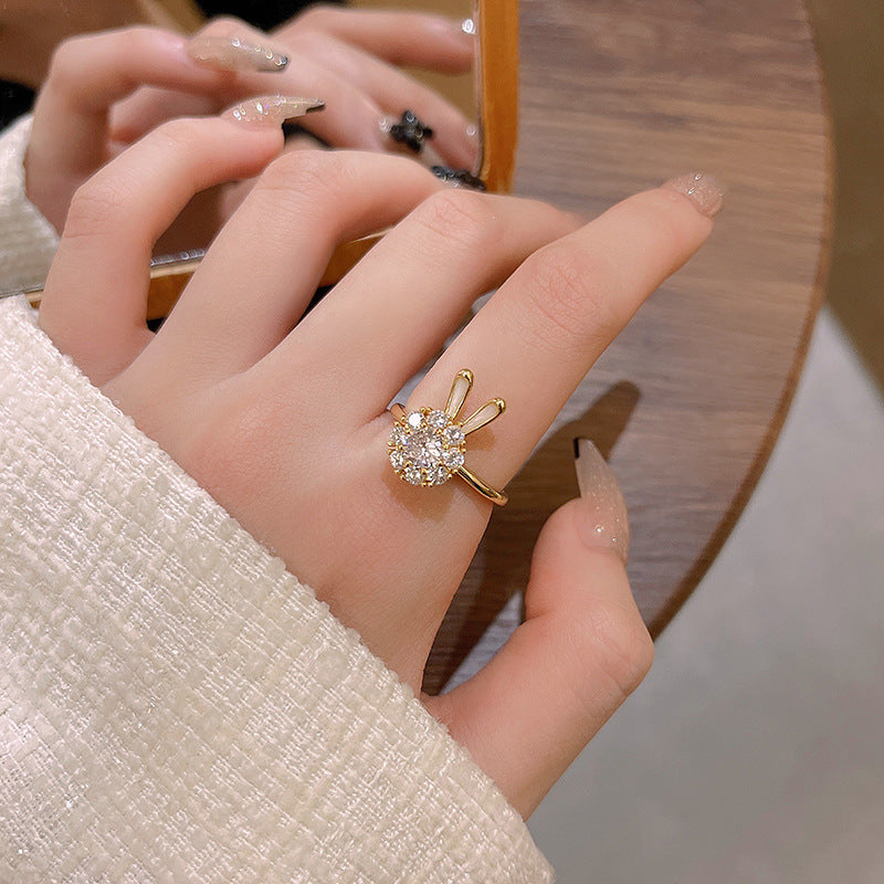 Finger Ring With Rolling Rabbit,Only Self-pickup Is Supported, And The Displayed Prices Are All Self-pickup Prices