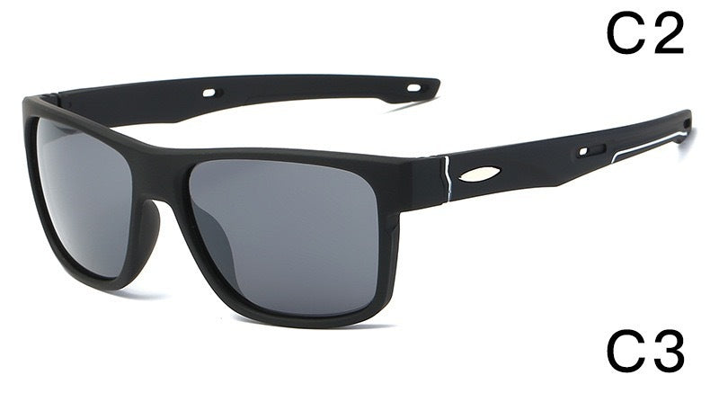 Fashion Large Rim One-piece Sports Sunglasses